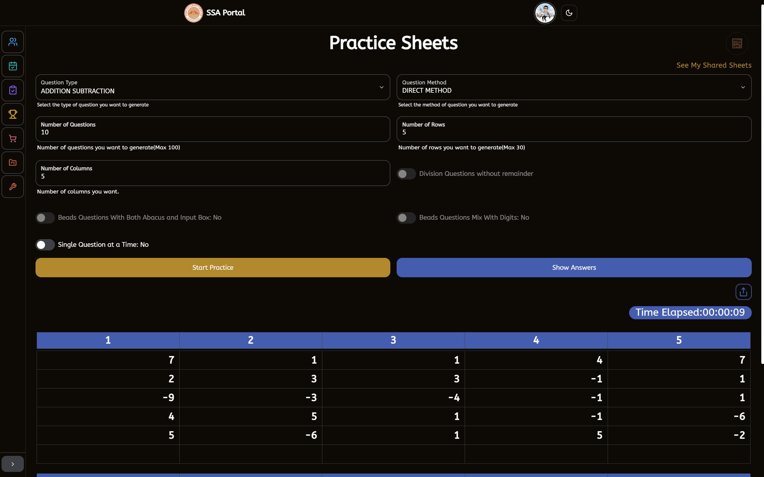 SSA Web Portal
